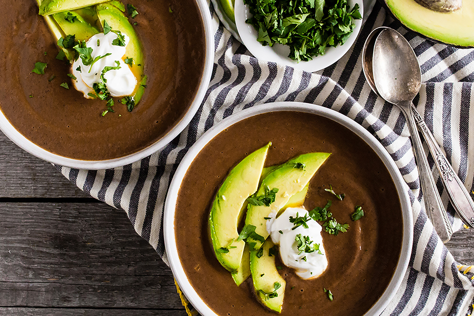 Creamy Black Bean Soup