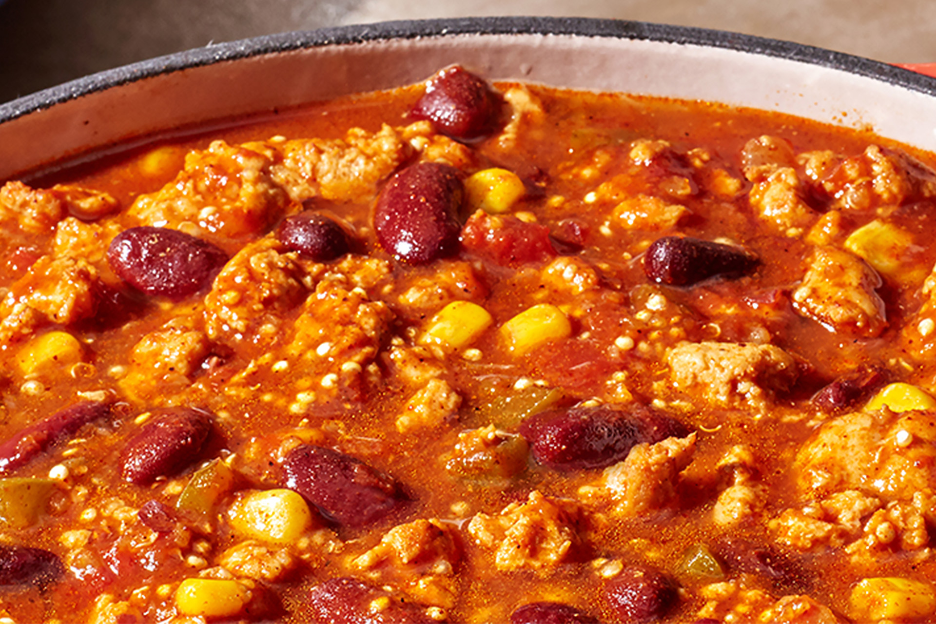 Ground Turkey Quinoa Chili BUSH’S® Beans