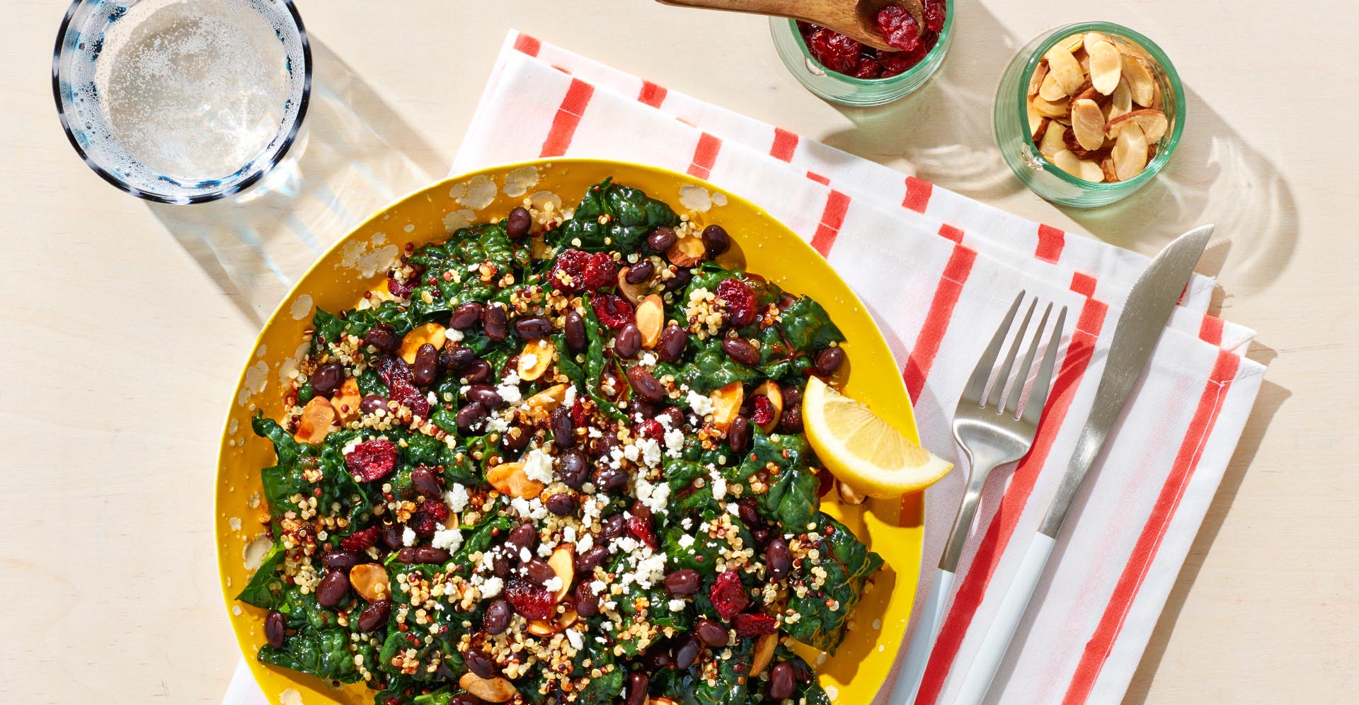 Reduced-sodium Quinoa Kale and Black Beans