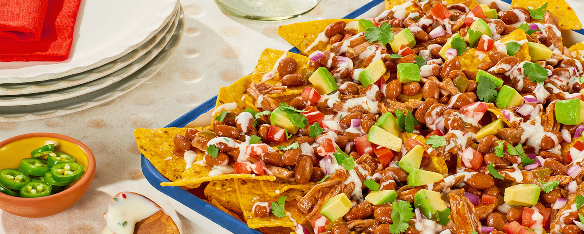 Sizzlin' Southwest Zest™ Nachos | BUSH'S® Beans
