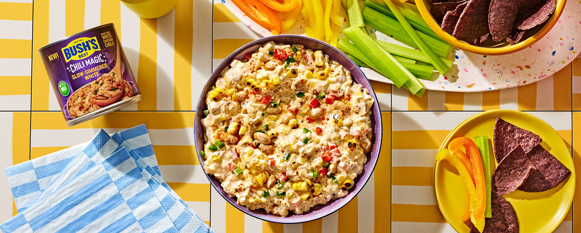 Bush's® White Bean & Corn Dip | BUSH'S® Beans
