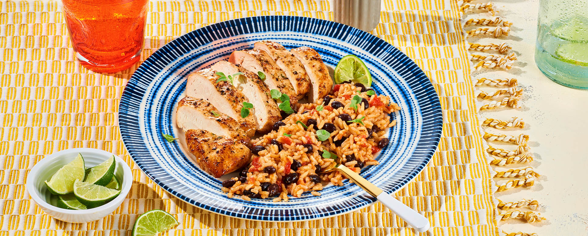 Southwest Black Bean Chicken and Rice